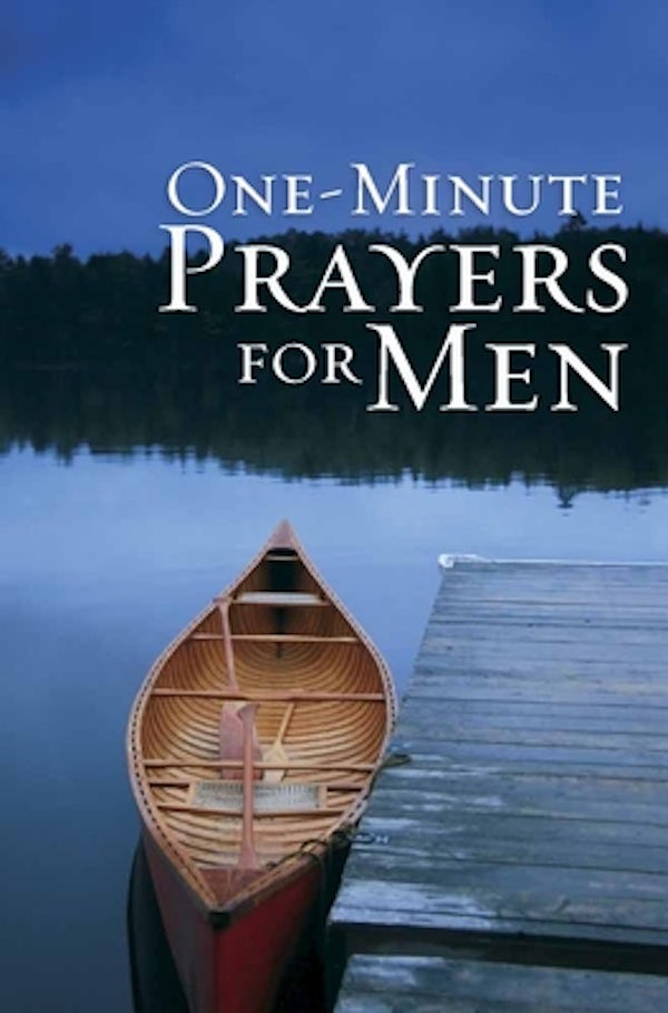 Cover image for One-Minute Prayers for Men Gift Edition, isbn: 9780736928212