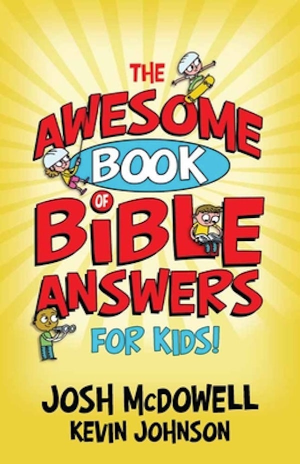Cover image for The Awesome Book of Bible Answers for Kids, isbn: 9780736928724