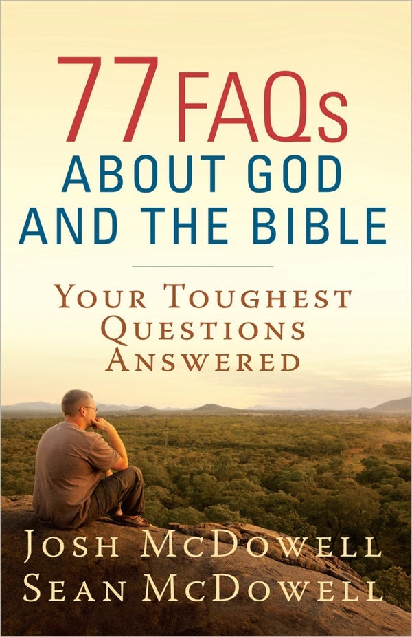 Cover image for 77 FAQs about God and the Bible, isbn: 9780736949248