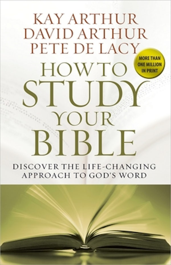 Cover image for How to Study Your Bible, isbn: 9780736953436