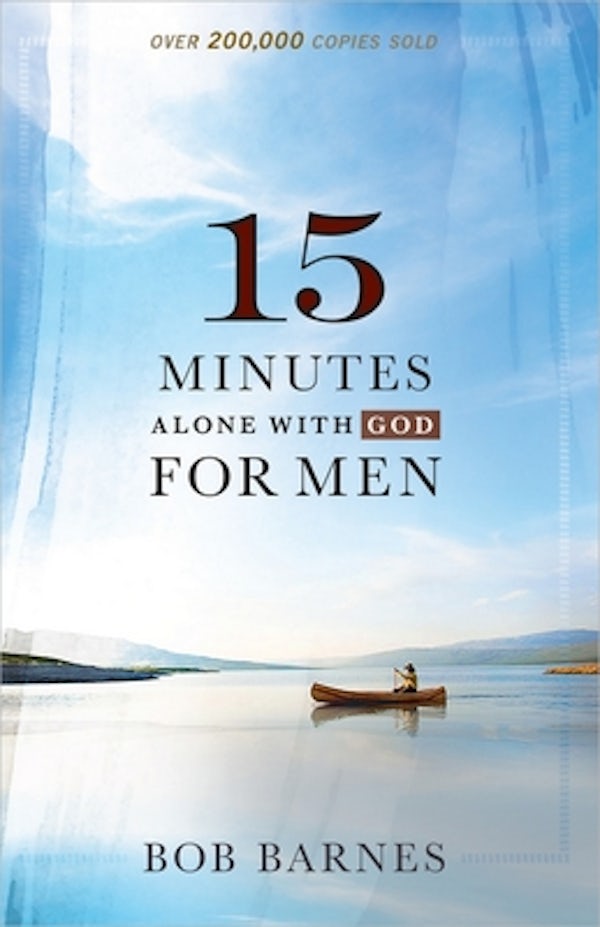 Cover image for 15 Minutes Alone with God for Men, isbn: 9780736953894