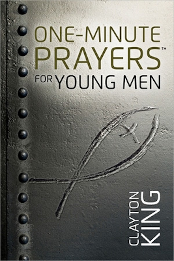 Cover image for One-Minute Prayers for Young Men, isbn: 9780736956901