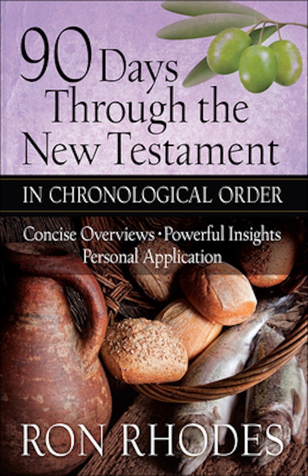 Cover image for 90 Days Through the New Testament in Chronological Order, isbn: 9780736964319