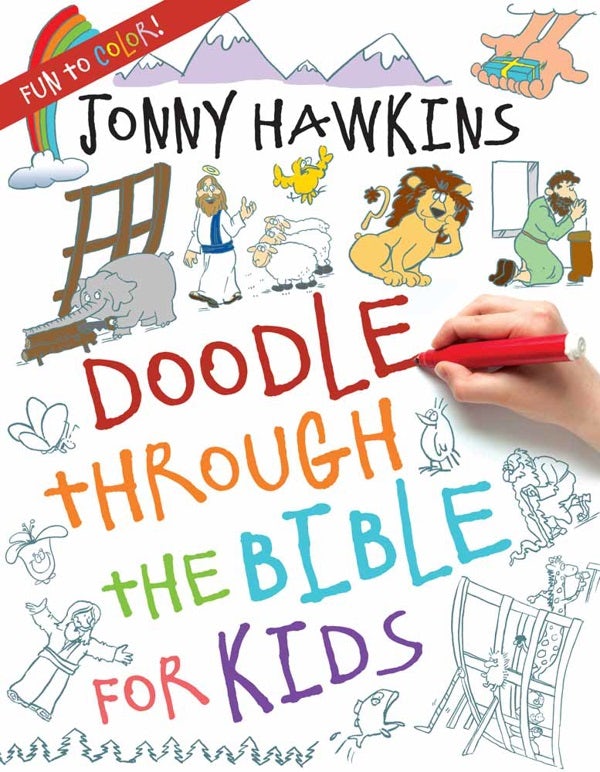 Cover image for Doodle Through the Bible for Kids, isbn: 9780736965200