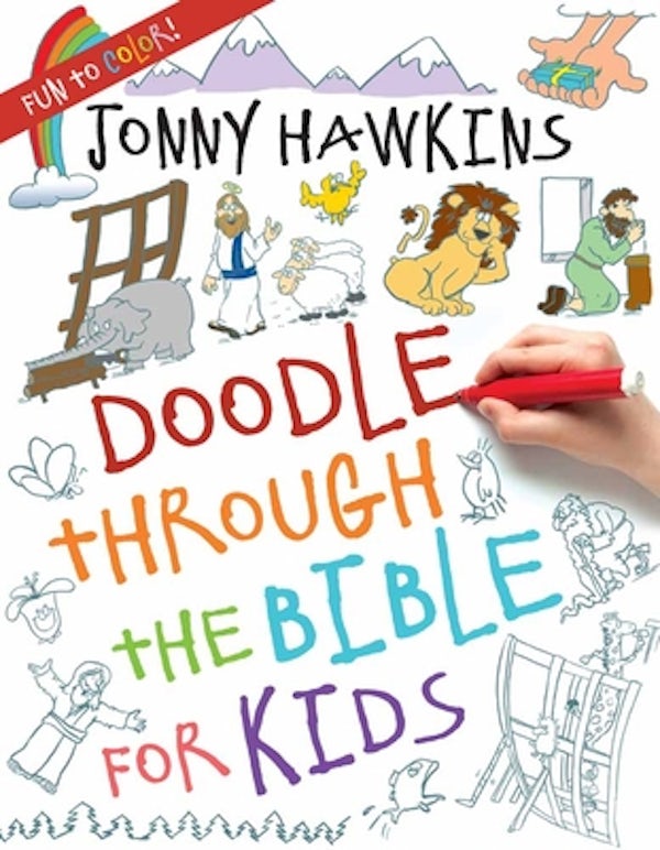 Cover image for Doodle Through the Bible for Kids, isbn: 9780736965200