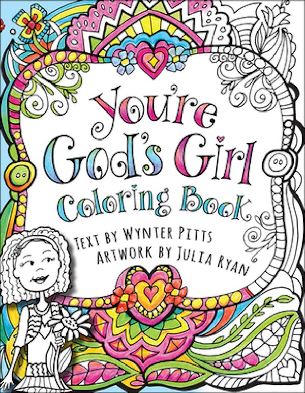 Cover image for You're God's Girl! Coloring Book, isbn: 9780736969635