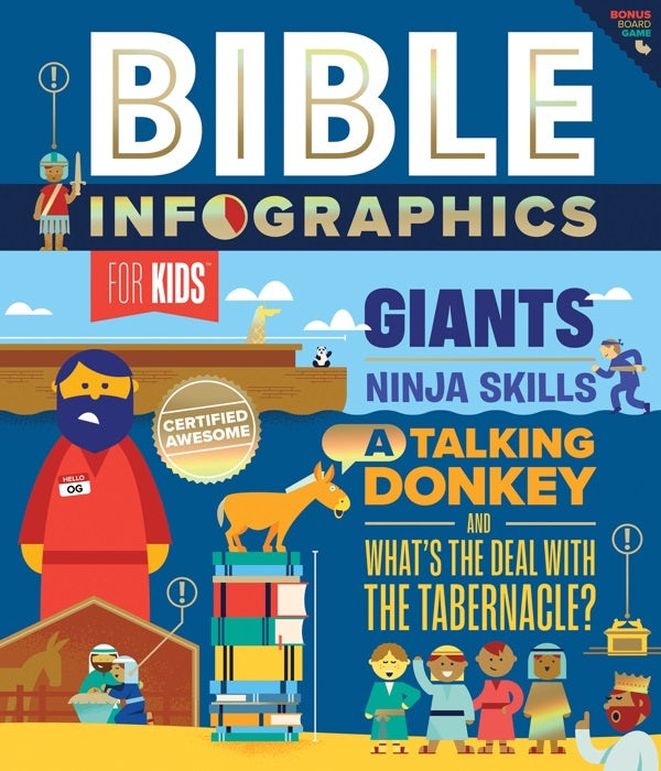 Cover image for Bible Infographics for Kids, isbn: 9780736972420