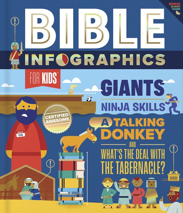 Cover image for Bible Infographics for Kids, isbn: 9780736972420