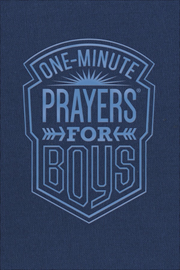Cover image for One-Minute Prayers for Boys, isbn: 9780736973458