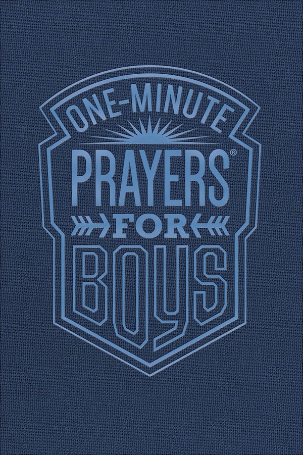 Cover image for One-Minute Prayers for Boys, isbn: 9780736973458