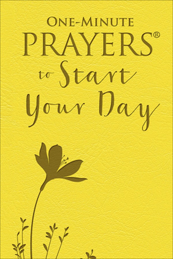 Cover image for One-Minute Prayers to Start Your Day (Milano Softone), isbn: 9780736973779