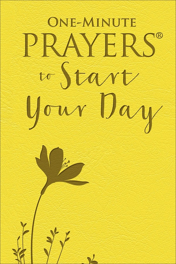 Cover image for One-Minute Prayers to Start Your Day (Milano Softone), isbn: 9780736973779