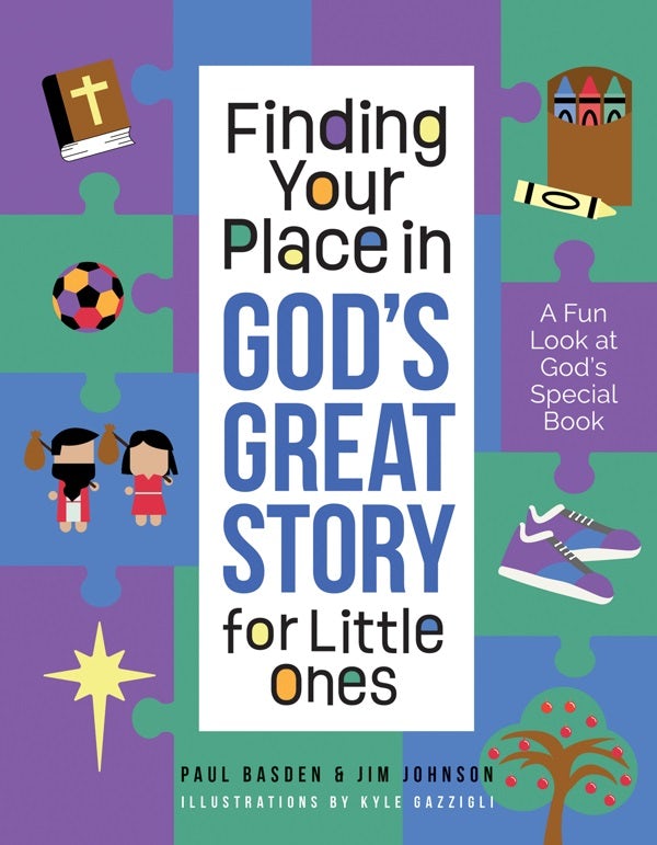 Cover image for Finding Your Place in God's Great Story for Little Ones, isbn: 9780736981255