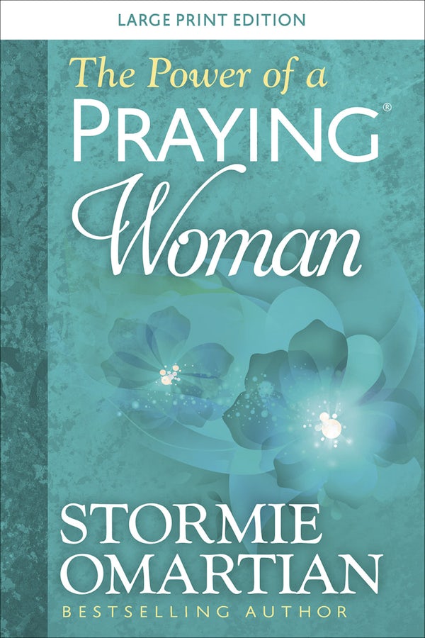 Cover image for The Power of a Praying Woman Large Print, isbn: 9780736981552