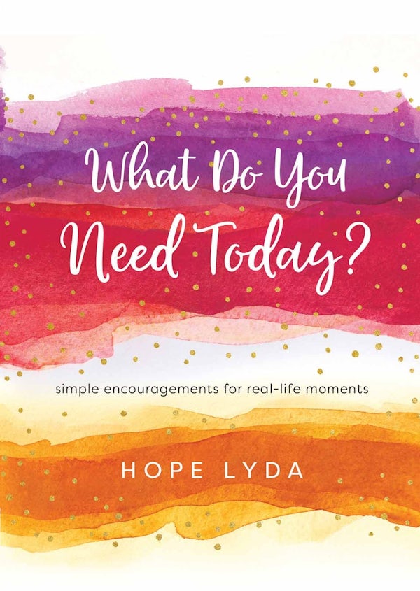 Cover image for What Do You Need Today?, isbn: 9780736982016