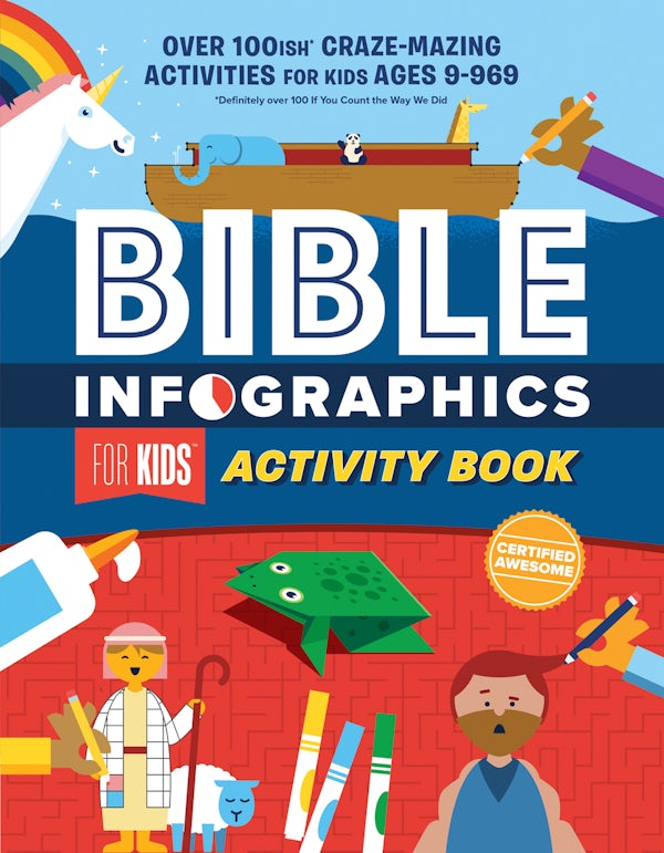 Cover image for Bible Infographics for Kids Activity Book, isbn: 9780736982221