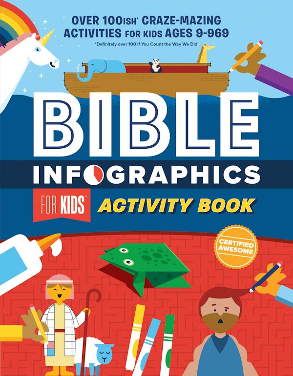 Cover image for Bible Infographics for Kids Activity Book, isbn: 9780736982221
