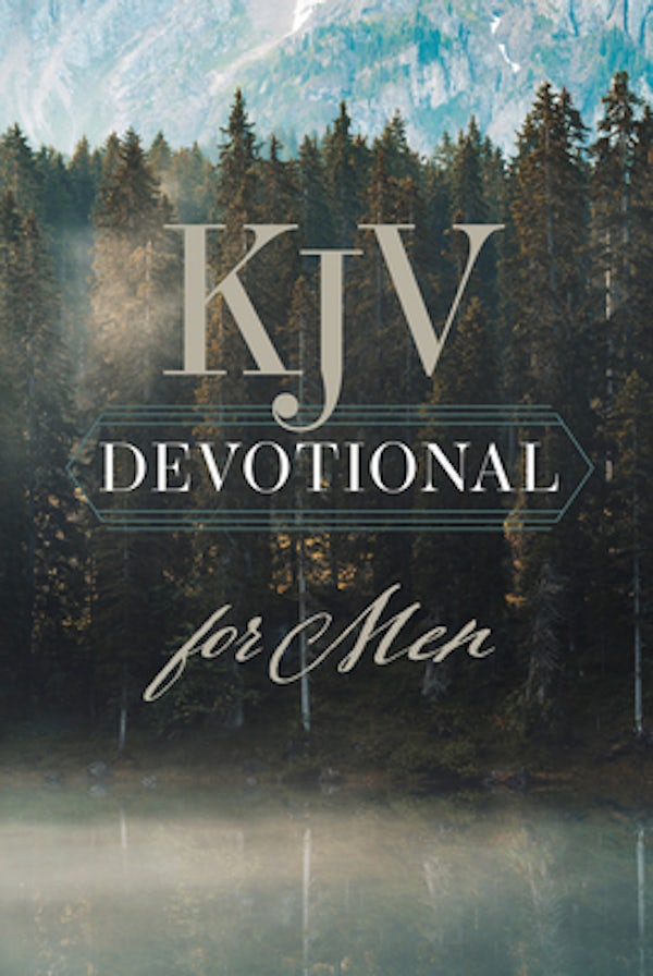 Cover image for KJV Devotional for Men, isbn: 9780736984874