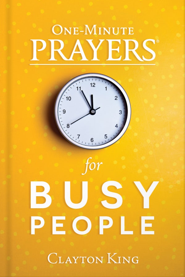 Cover image for One-Minute Prayers for Busy People, isbn: 9780736985406