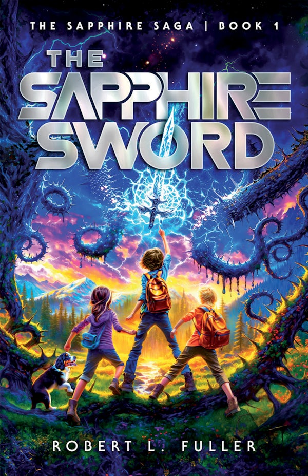 Cover image for The Sapphire Sword, isbn: 9780736988254