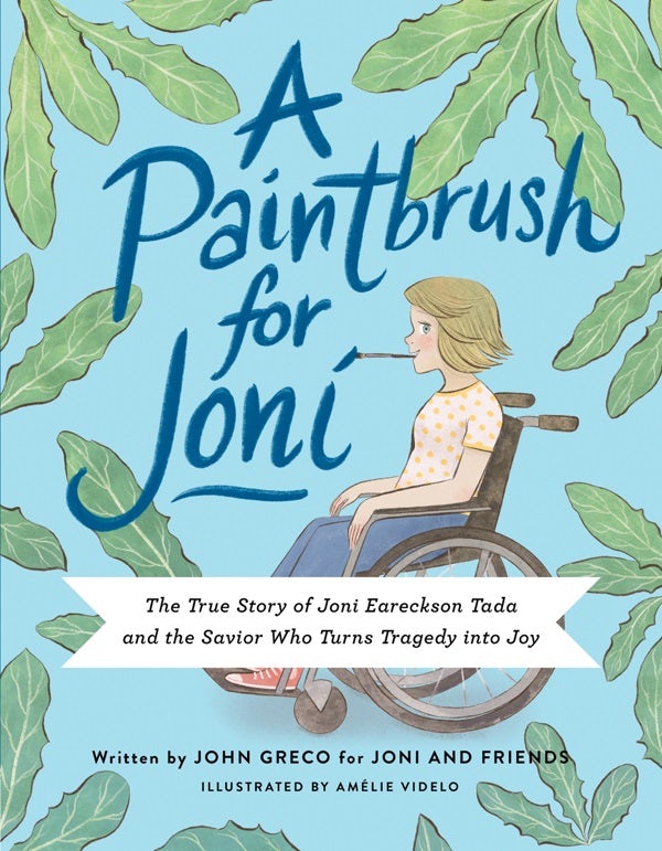 Cover image for A Paintbrush for Joni, isbn: 9780736989299