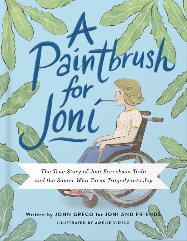 Cover image for A Paintbrush for Joni, isbn: 9780736989299