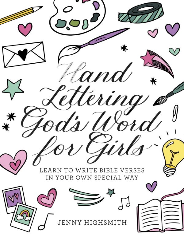 Cover image for Hand Lettering God's Word for Girls, isbn: 9780736989701