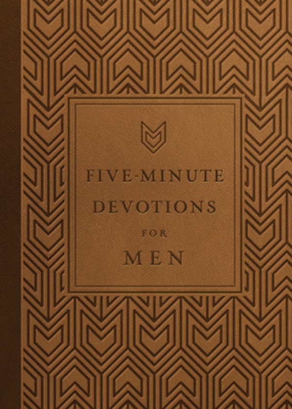 Cover image for Five-Minute Devotions for Men (Milano Softone), isbn: 9780736989886