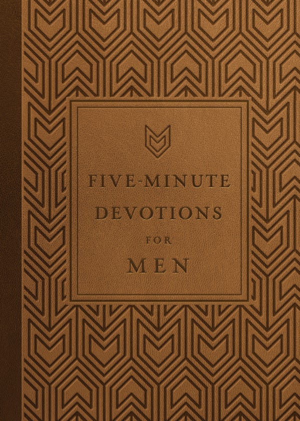 Cover image for Five-Minute Devotions for Men (Milano Softone), isbn: 9780736989886