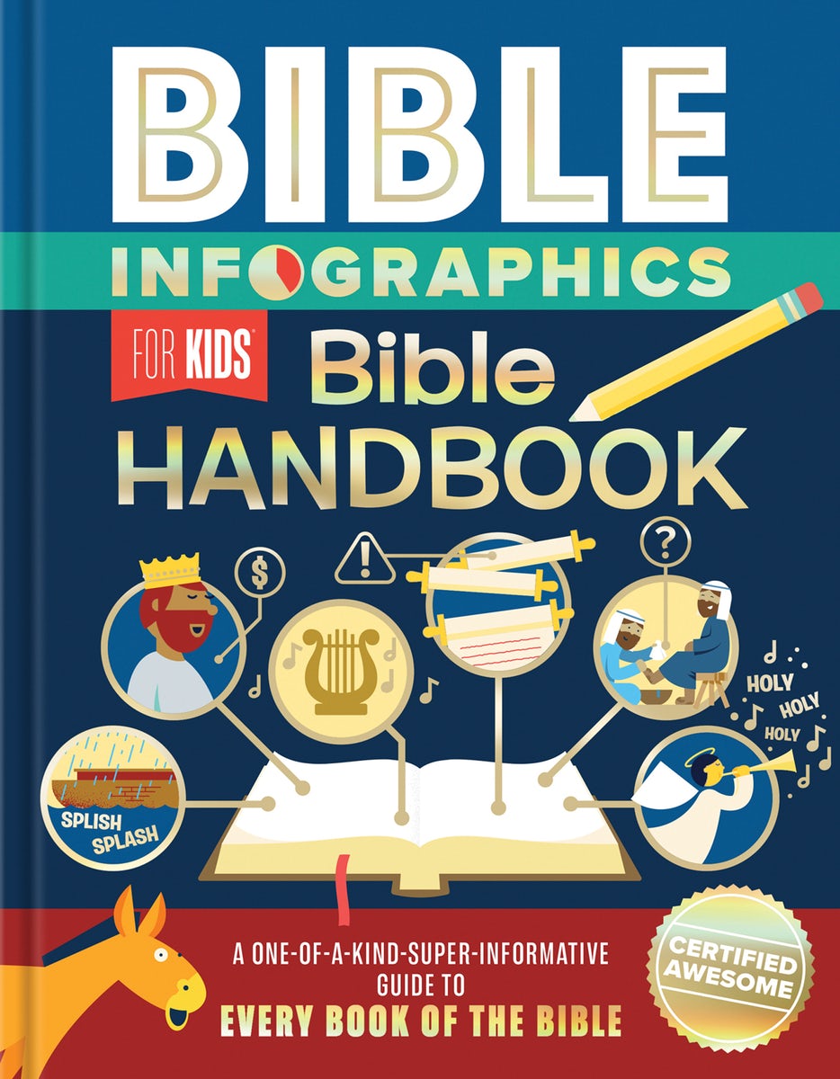 Cover image for Bible Infographics for Kids Bible Handbook, isbn: 9780736992152
