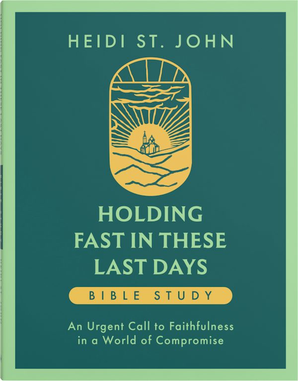 Cover image for Holding Fast in These Last Days Bible Study, isbn: 9780736995733
