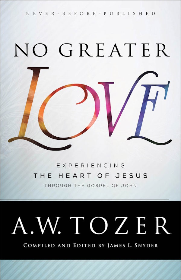 Cover image for No Greater Love, isbn: 9780764218101