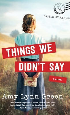 Cover image for Things We Didn't Say, isbn: 9780764237874