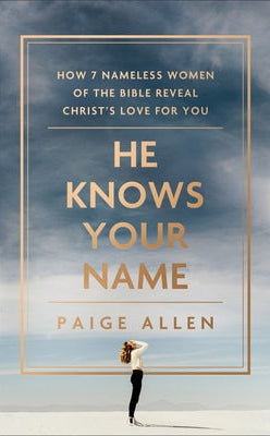 Cover image for He Knows Your Name, isbn: 9780764241758