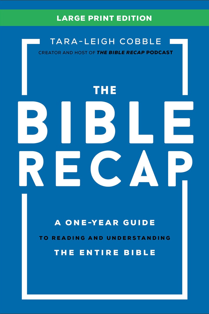 Cover image for The Bible Recap Large Print Edition, isbn: 9780764244384