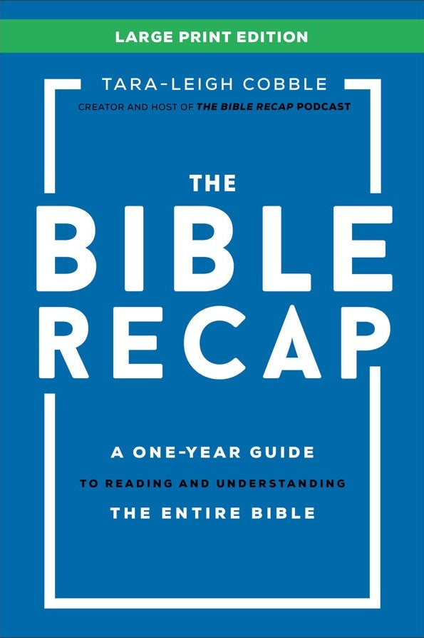 Cover image for The Bible Recap Large Print Edition, isbn: 9780764244384
