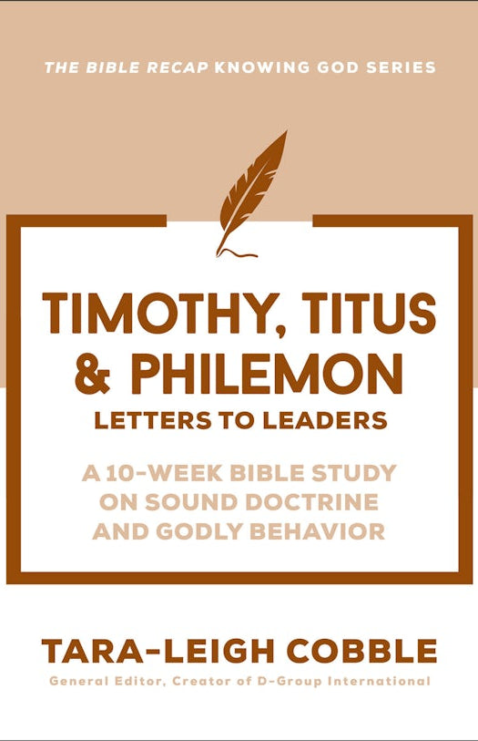 Cover image for 1 & 2 Timothy, Titus & Philemon, isbn: 9780764245909