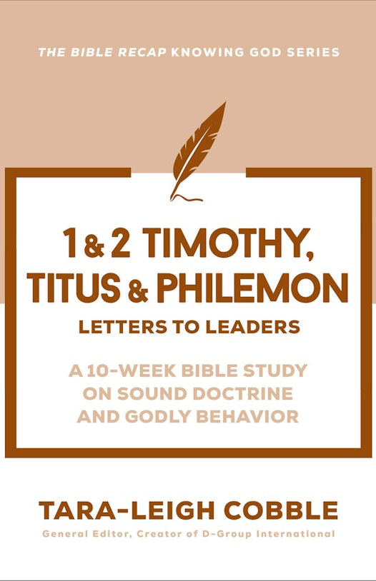 Cover image for 1 & 2 Timothy, Titus & Philemon, isbn: 9780764245909