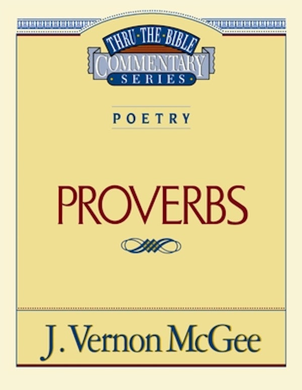 Cover image for Thru the Bible Vol. 20: Poetry (Proverbs), isbn: 9780785204756