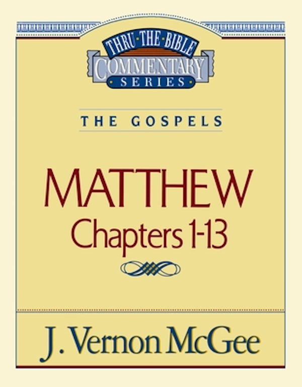 Cover image for Thru the Bible Vol. 34: The Gospels (Matthew 1-13), isbn: 9780785206378