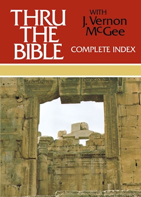 Cover image for Thru the Bible Complete Index, isbn: 9780785212539