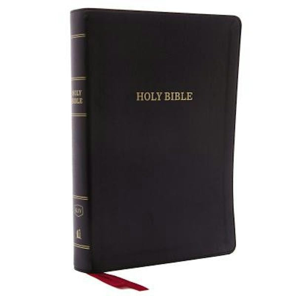 Cover image for KJV, Deluxe Reference Bible, Giant Print, Imitation Leather, Black, Red Letter Edition, isbn: 9780785215417