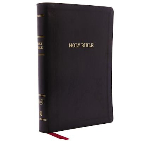 Cover image for KJV, Deluxe Reference Bible, Giant Print, Imitation Leather, Black, Indexed, Red Letter Edition, isbn: 9780785215424