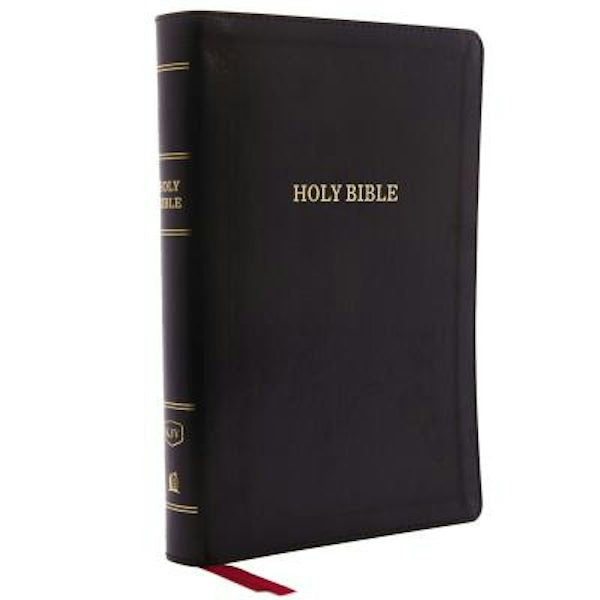 Cover image for KJV, Deluxe Reference Bible, Giant Print, Imitation Leather, Black, Indexed, Red Letter Edition, isbn: 9780785215424