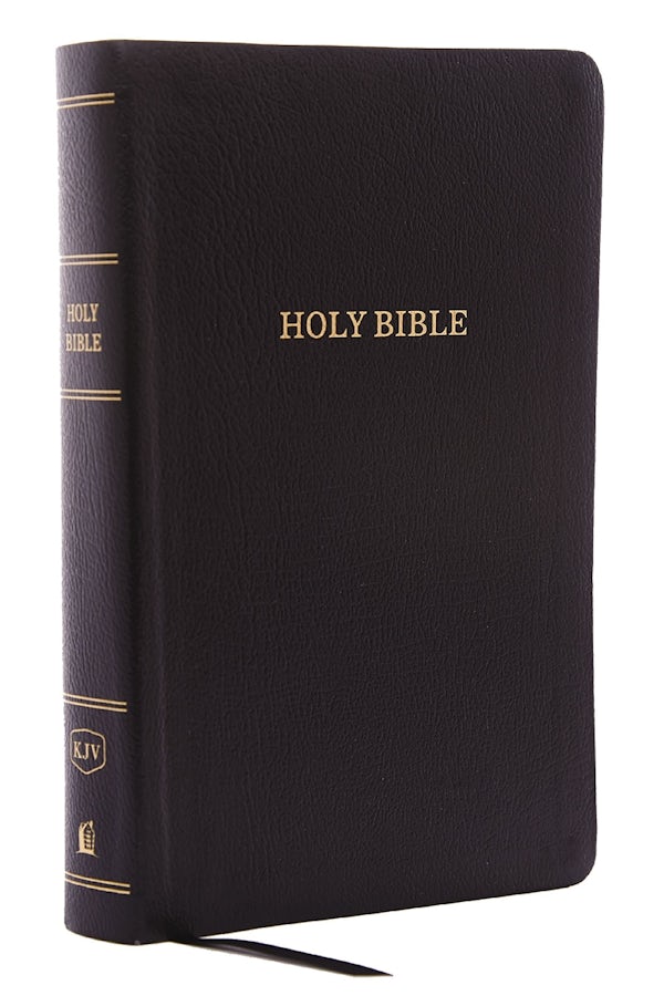 Cover image for KJV, Reference Bible, Personal Size Giant Print, Bonded Leather, Black, Red Letter Edition, isbn: 9780785215493