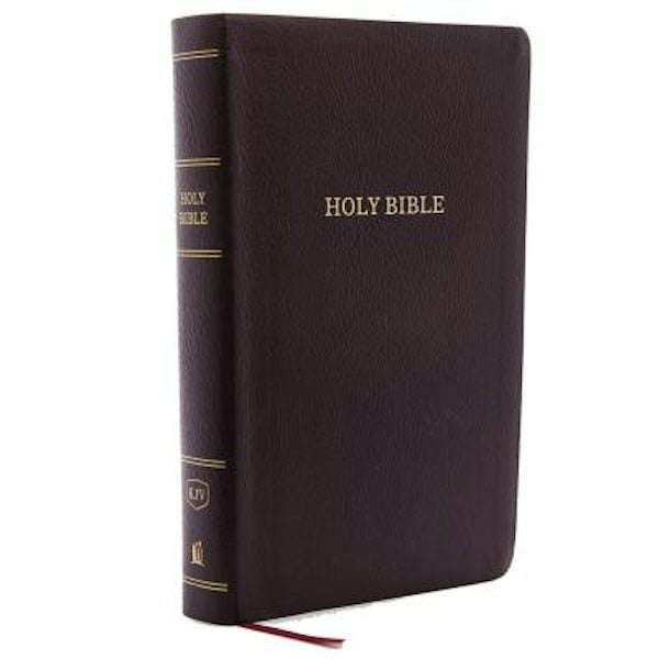 Cover image for KJV, Reference Bible, Personal Size Giant Print, Bonded Leather, Burgundy, Red Letter Edition, isbn: 9780785215509