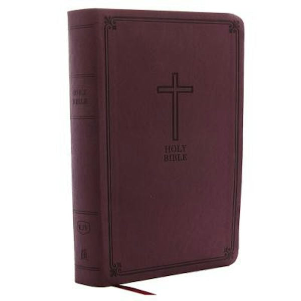 Cover image for KJV, Reference Bible, Personal Size Giant Print, Imitation Leather, Burgundy, Red Letter Edition, isbn: 9780785215523