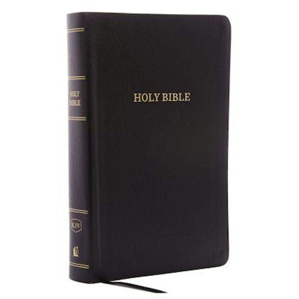 Cover image for KJV, Reference Bible, Personal Size Giant Print, Bonded Leather, Black, Indexed, Red Letter Edition, isbn: 9780785215547