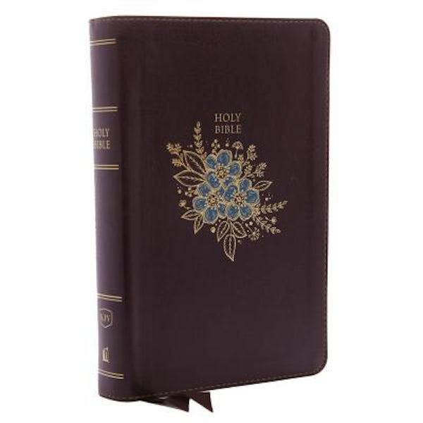 Cover image for KJV, Deluxe Reference Bible, Personal Size Giant Print, Imitation Leather, Burgundy, Red Letter Edition, isbn: 9780785215585