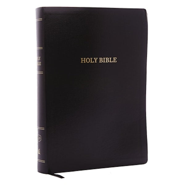 Cover image for KJV, Reference Bible, Super Giant Print, Leather-Look, Black, Red Letter Edition, isbn: 9780785215615